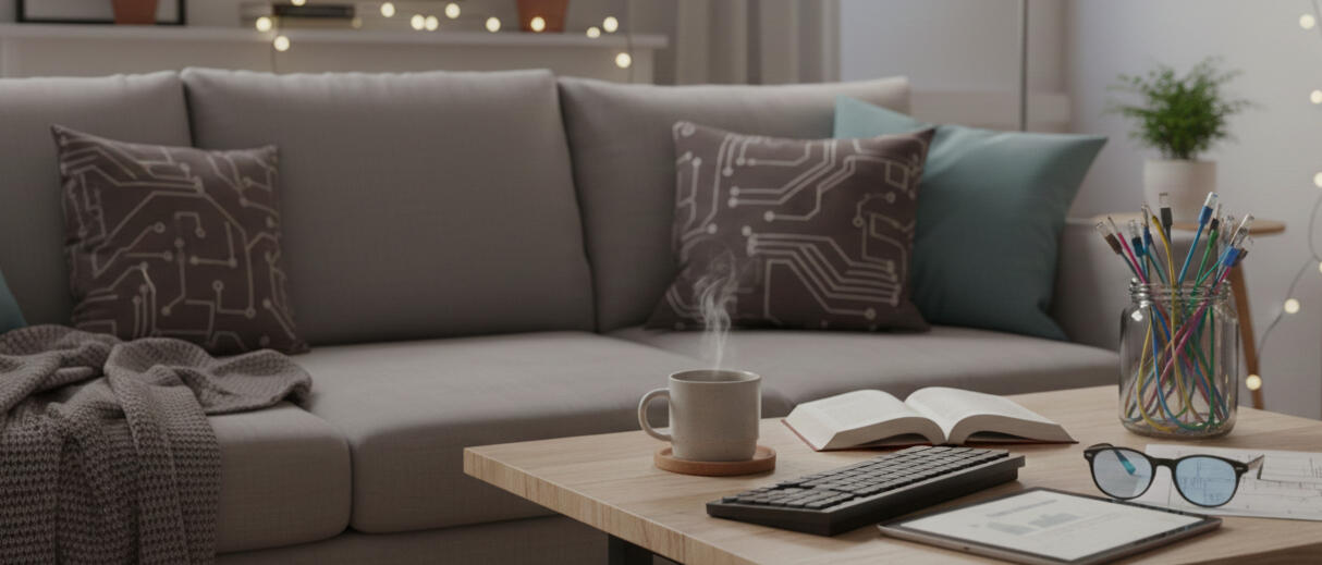 Leysum þetta úr fjarska